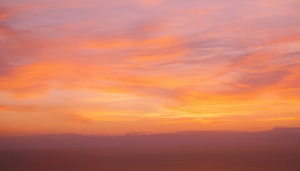 Fototapeta premium 바다에서 보는 저녁 노을