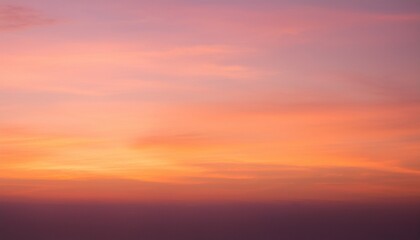 Fototapeta premium 바다에서 보는 저녁 노을