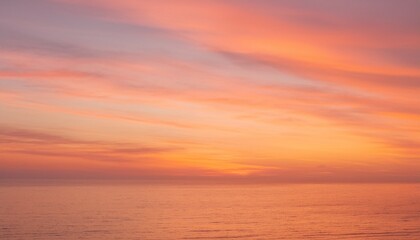 Obraz premium 바다에서 보는 저녁 노을