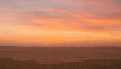 바다에서 보는 저녁 노을