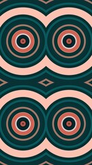 circle motif, circle pattern, symmetrical, circle lines, wall wallpaper