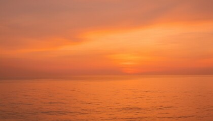 Fototapeta premium 바다에서 보는 저녁 노을