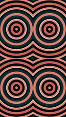 circle motif, circle pattern, symmetrical, circle lines, wall wallpaper