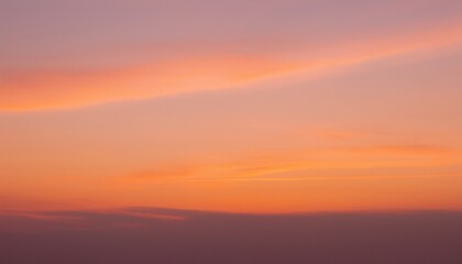 Fototapeta premium 바다에서 보는 저녁 노을