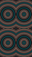 circle motif, circle pattern, symmetrical, circle lines, wall wallpaper