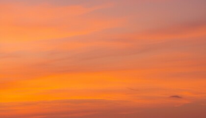 바다에서 보는 저녁 노을