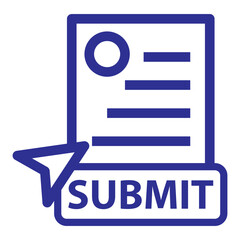 submit icon vector design symbol templates