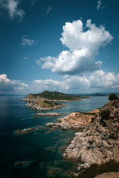 Scenic Coastal Landscape with Rocky Cliffs