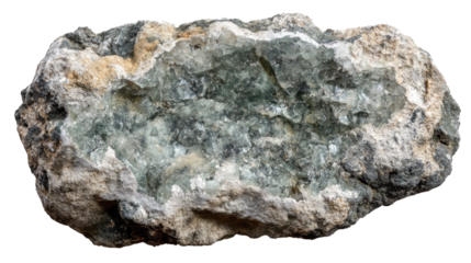 Ancient Mineral's Textured Surface: A detailed macro shot captures the rough, textured surface of an ancient mineral, revealing intriguing patterns, colors, and geological formations.