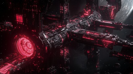 The Red Pulse of the Future Space Station