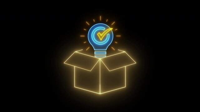 Strategic innovation concept, systematic process for developing and implementing new ideas and products that help an organization grow and compete. Open innovation icon on transparent background.