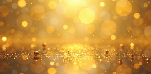 shimmering gold foil background with delicate light reflections on a modern glass surface, modern, metallic, glass
