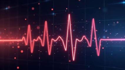 Ejection Fraction. Red lines are in shape of heart beat