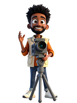 recommend clip art: photographer with camera
