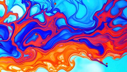 abstract background with colorful splashes