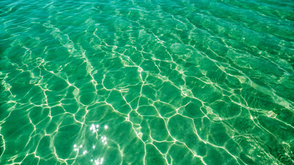 Obraz premium blue water surface