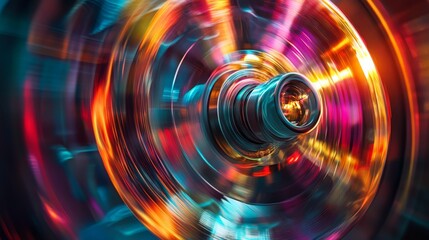 Smart mechanical turbines adjusting rotational speed dynamically based on AI environmental analysis