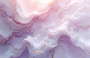 Obraz premium High resolution photo of purple marble texture with gold veins. Abstract design background with mix of pink, violet and golden colors, wavy patterns, soft transitions, satin and silk effect.