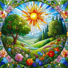 Stained Glass Mosaic