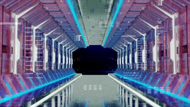 3D Rendering abstract background technology basic shape polygon for technology futuristic concept