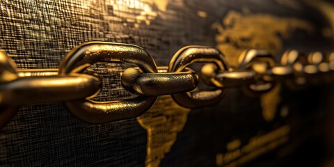 Blockchain technology enhances transparency and security for supply chains and financial operations worldwide