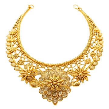 Beautiful gold neckless