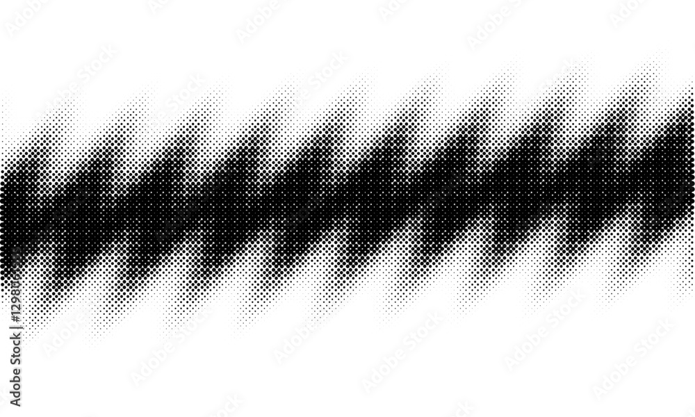 Poster diagonal abstract halftone bitmap dot effect texture modern dynamic background