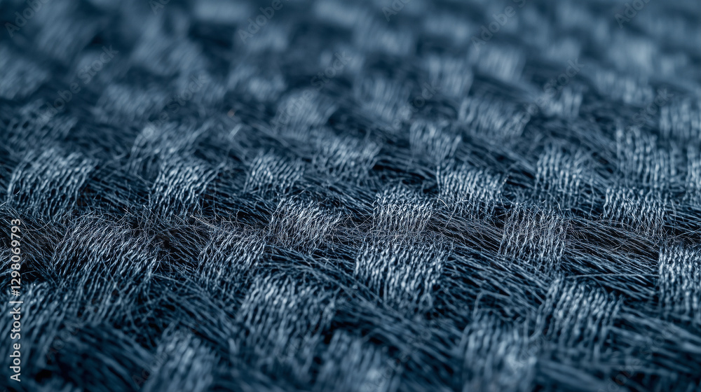 Aufkleber Macro image of fabric weave showing texture and intricate detail