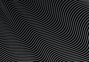 Vector Illustration of the pattern of gray lines on white background. EPS10.