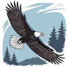 a-majestic-eagle-gliding-with-detailed-feathers--v.eps
