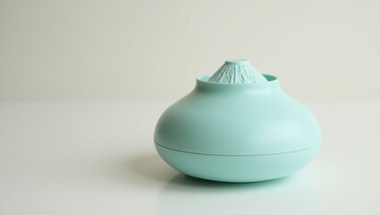 Cat Diffuser. Pastel green ceramic diffuser with aroma oils for home r