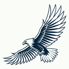 a-modern-eagle-icon-with-extended-wings--vector-ba 