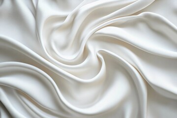 Obraz premium Elegant Wallpaper Featuring Smooth Curves That Create a Serene Atmosphere. Generative AI