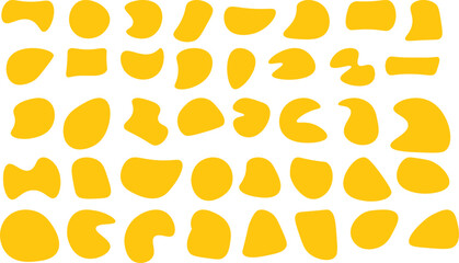 Abstract Organic Shape Collection