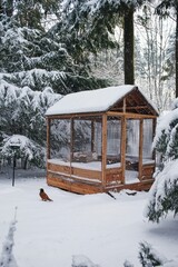 Learn how to design and build a heated, winter-proof pet enclosure for outdoor safety.