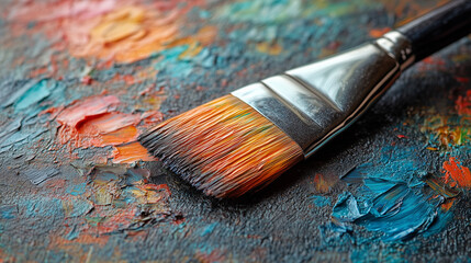 Obraz premium Drawing brush