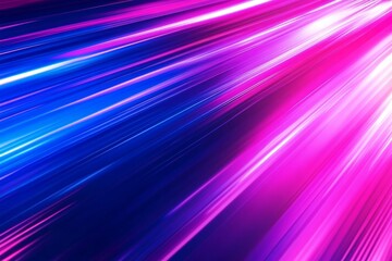 Fototapeta premium Abstract background - bright neon gradient with diagonal motion blur