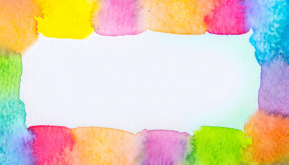 Obraz premium 水彩フレーム