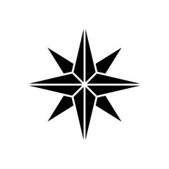 Navigation icon vector. Trip illustration sign. Location symbol. Pin logo.