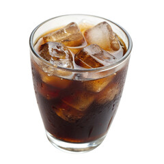 A glass of iced coffee Isolated Trasnparent Background, Png Isolated, Trasnparent Background

