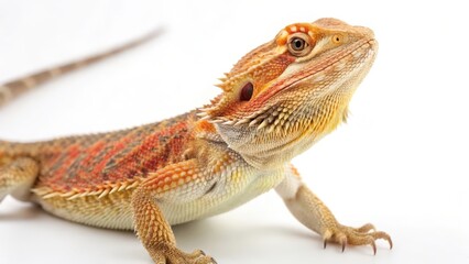 Fototapeta premium Bearded Dragon Lizard Portrait