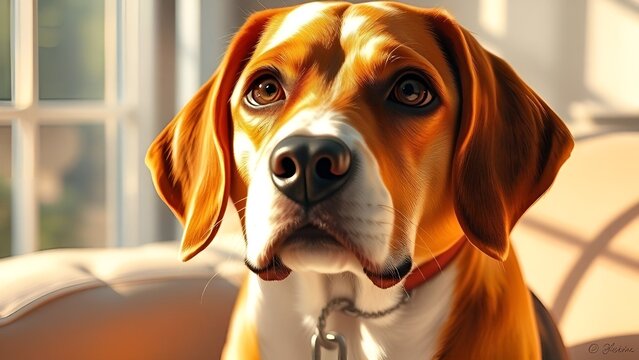 the dog  begle You've reached our limit of messages per hour Please try again later