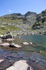 Rila Mountain around The Scary lake, Bulgaria