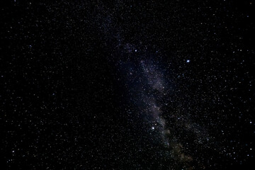 night starscape in the countryside