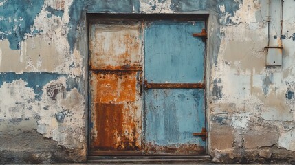 A rusty, old concrete wall makes a great vintage background.  The textured surface is perfect for a backdrop.
