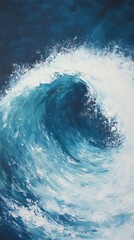 soft blue green abstract waves background