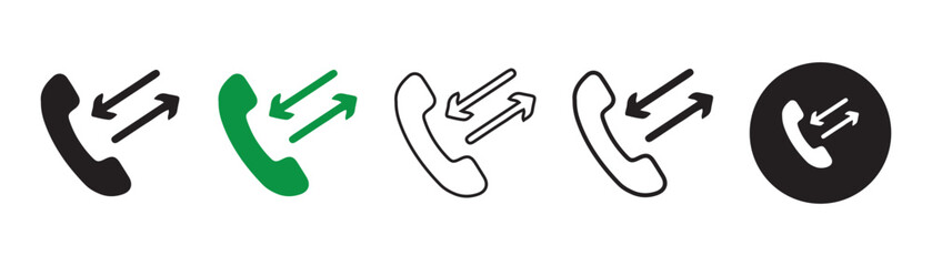 Call icon vector. Phone icon set. Contact vector illustration EPS 10