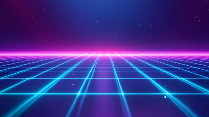 Fototapeta premium Abstract inspired background digital grid 