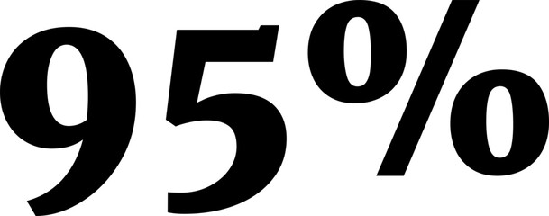 60 Percentage Discount Offer Number Typography Style A1152