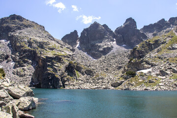 Rila Mountain around The Scary lake, Bulgaria
